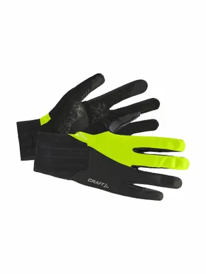 Produktbild von Craft All Weather Fahrradhandschuhe wind- & wasserdicht, Fleecefutter, Silikonprint, ergonomisch