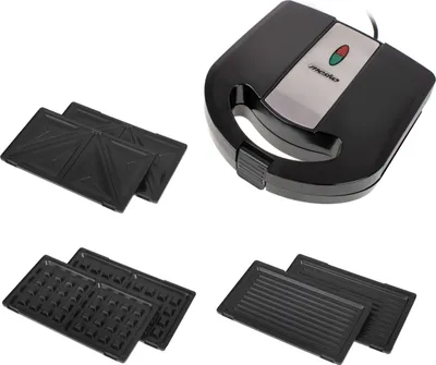 Produktbild von Mesko MS 3045 sandwich maker 1000 W Black