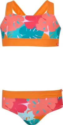 Image de Regatta - Ensemble bikini "Dakaria III" pour filles RG11772 (170-176) (Orange/Bleu/Rose)