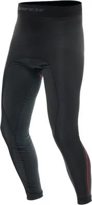 Produktbild von Dainese No-Wind Thermo LS Funktionshose, schwarz/rot, XL/2XL