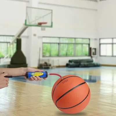 Produktbild von Ballpumpe Set mit Manueller Luftpumpe Nadeln Düsenventil Luftröhre für Fußball Basketball Rugby Ball Volleyball 14 Stück