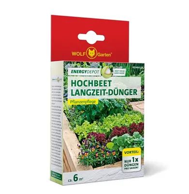 Produktbild von Wolf Garten Hochbeet Langzeit-Dünger Energy Depot 320g