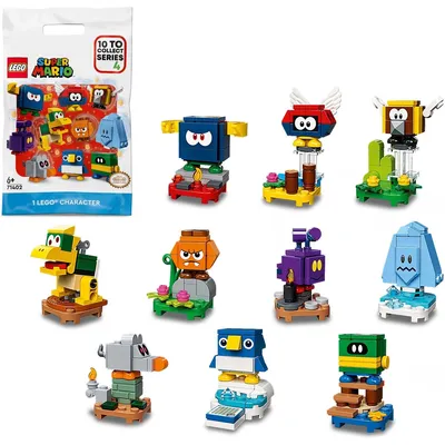 Zdjęcie produktu dla LEGO Super Mario Zestawy postaci — seria 4, Zestaw do budowania, 6 lat(a), Plastik, 0 szt., 15 g