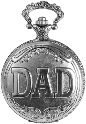 Produktbild von Excellanc Taschenuhr, Schriftzug 'DAD'