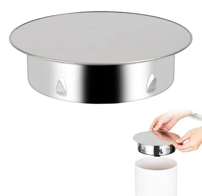Obrázek produktu pro Kryt pro komínové otvory, 150 mm, nerezová ocel
