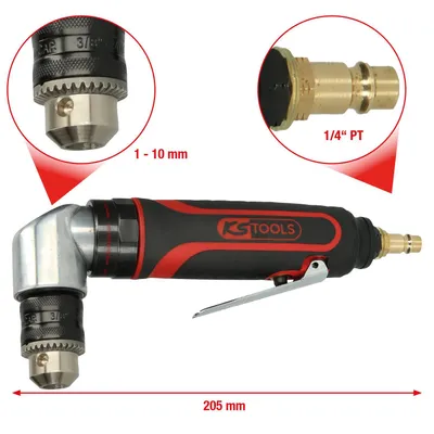 Immagine prodotto di KS Tools Trapano angolare pneumatico da 10 mm