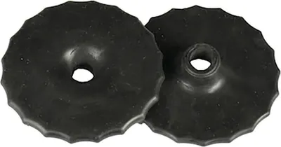 Produktbild von Horka Gel Gebissscheiben Silber  Silber One Size