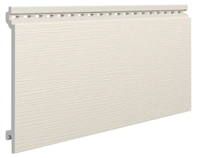 Produktbild von VOX Kerrafront FS-101 PR - Kunststoff Fassadenpaneele Außenverkleidung - Siding in Holzoptik Wetterfest - 295 x 20,4 cm 2er-Set - Elfenbein