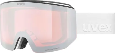 Produktbild von Uvex 5506651030, doppelte Scheibe, Spiegel, Unisex, Zylindrische (flache) Linse, Weiß, Weiß