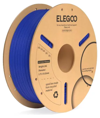 Produktbild von ELEGOO PLA+ -1.75mm-1KG-Cardboard Spool-Blue