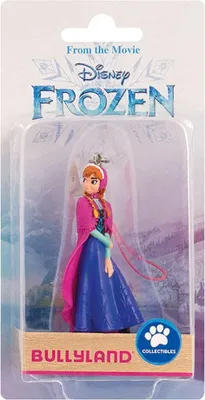 Produktbild von Bullyland 13072 Disney Frozen Anna Schlüsselanhänger 7cm