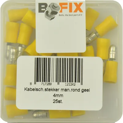 Produktbild von Bofix -Kabelschuhverstärker -Stecker um 4,0 Gelb (25st)