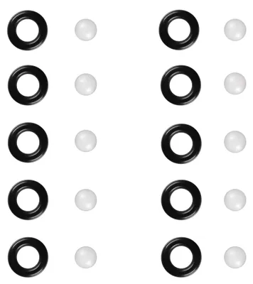 Wartungsset 10x Dichtung + Kugel für Kaffeepumpen