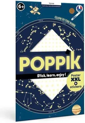Produktbild von POPPIK - Lernposter & Sticker Himmelskarte