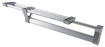 Zdjęcie produktu dla Emuca Wysuwany wieszak do szafy, Anodyzowany mat, Aluminium
