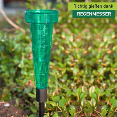 Produktbild von Windhager Regenmesser mit Erdspieß, 22 cm Höhe
