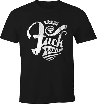 Produktbild von Lustiges Herren T-Shirt Fuck Yeah Fun-Shirt Moonworks®  XS