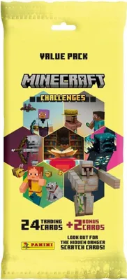 Produktbild von Panini Verlags Minecraft Chall TCs Fat Pack Box (10er)
