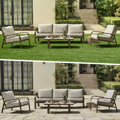 Obrázek produktu pro Eikuavons umělá tráva, dlaždice 30x30 cm, 33 kusů (3 m²) – dlaždice pro terasy a balkony s drenážním systémem, realistickým vzhledem a snadnou montáží, vhodné pro použití uvnitř i venku