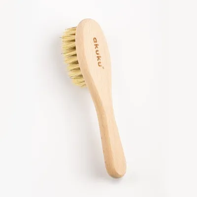 Immagine prodotto di Spazzola in legno con setole naturali Naturale