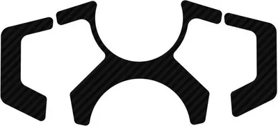 Produktbild von PUIG 9627C Yoke Protector Xtreme  passend fuer KAWASAKI NINJA 400 Carbon look