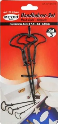 Zdjęcie produktu dla Wiertło ręczne zestaw wierteł do kasztanów 1 5 2 0 3 0 mm