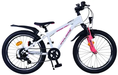 Image de Vélo enfant Volare XC Race 20 pouces 7 vitesses blanc rose