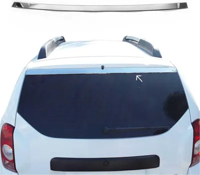 Zdjęcie produktu dla Listwy okienne do Dacia Duster 2010-2018 stal nierdzewna chrom 1szt