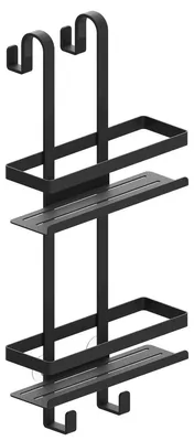Imagen del producto de Estante para ducha MYLINE, 240x490x220 mm, color  mate