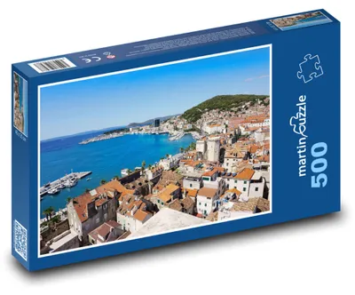 Obrázek produktu pro Puzzle 500 Chorvatsko - pobřežní město - martinpuzzle