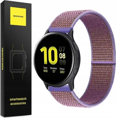 Obrázok produktu pre SPACECASE 22 mm fialový nylonový remienok pre inteligentné hodinky