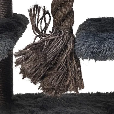 Produktbild von Beeztees Spielseil schwarz für Kratzbaum Duco grau