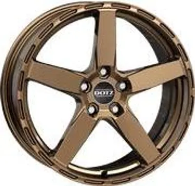 Produktbild von ALUFELGE DOTZ MarinaBay bronze 8x19 5x114.3 ET 45 BRONZE MATT
