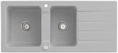Produktbild von Villeroy & Boch Keramikspüle 338002SM, Architectura 80 Einbauspüle - inkl.