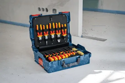 Productafbeelding van VDE elektrische gereedschapskoffer, diverse set, 37-delig