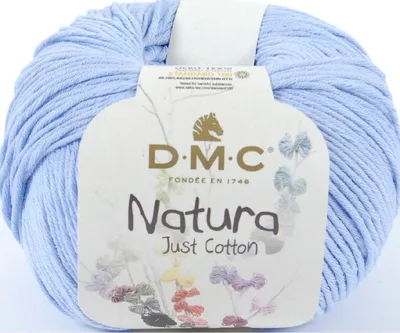Immagine prodotto di DMC Natura Just Cotone - filo opaco, realizzato al 100% in cotone pettinato, colore 302 (colore N106)
