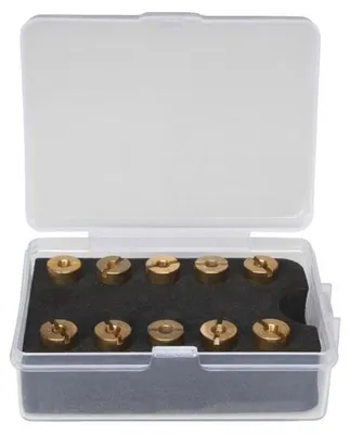 Immagine prodotto di Set di ugelli M6 (dimensioni 75-98) per carburatori Dellorto PHBE, PHBH, PHBL, PHBN, PHF, PHM, PHSB, PHVA, PHVB, VHSA, VHSB, VHSC, VHST, SHB - Ci