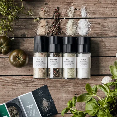 Produktbild von Nicolas Vahé Geschenkbox FAVOURITE Salz & Pfeffer 4er Set 415g