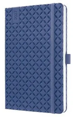 Obrázek produktu pro SIGEL 7J101 SIGEL Buchkalender Jolie 2027 Indigo Blue, 1 St.