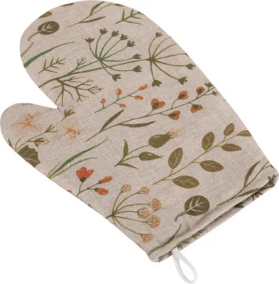 Obrázok produktu pre Kuchynská chňapka - 28x18 cm - Béžová, Zelená, Oranžová