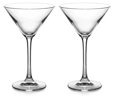 Produktbild von by Enoteca Martinigläser 210 ml, 2er Set, Cocktailgläser aus Kristallglas, spülmaschinengeeignet