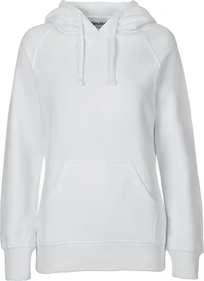 Produktbild von Neutral O83101 | Damen Hoodie / Kaputzenpulli / 100% Fairtrade-Baumwolle - Farbe: White - Größe: L