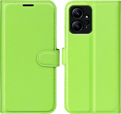 Produktbild von Xiaomi Redmi Note 12 4G Hülle - Coverup Klapphülle - Grün