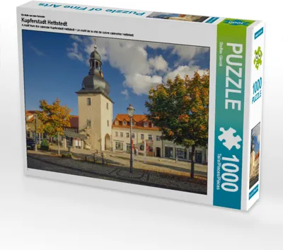 Produktbild von CALVENDO Puzzle Ein Motiv aus dem Kalender Kupferstadt Hettstedt | 1000 Teile Lege-Größe 64x48cm Foto-Puzzle für glückliche Stunden