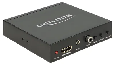 Obrázek produktu pro DeLOCK 62783, Černá, Kov, 1 m, 1920 x 1080 px, 720p, 1080p, NTSC, NTSC 4.43, NTSC M, PAL, PAL M, PAL N, SECAM