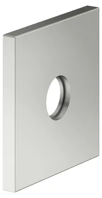 Immagine prodotto di KEUCO Rosace murale surdimensionnée pour raccords G 1/2 encastrés, carrée, 59545060092, 59545060092