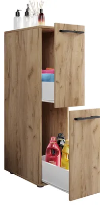 Obrázok produktu pre Drevený kúpeľňový nábytok Niche skrinka zásuvka Sadilo L