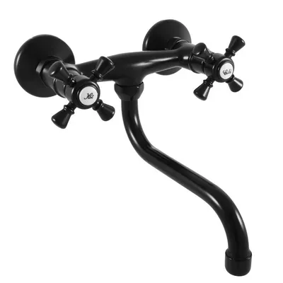Immagine prodotto di Slezák-RAV Slezák RAV Morava MK301/21CMAT Miscelatore per lavello/lavandino Colore: nero opaco, Dimensioni: 100 mm