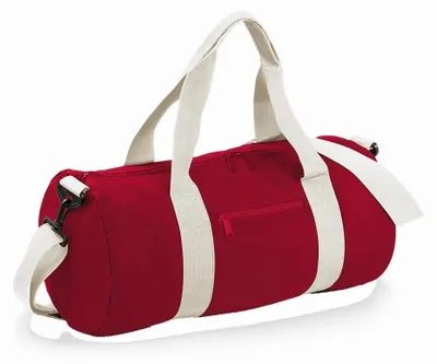 Produktbild von Bagbase Seesack / Reisetasche, 20 Liter FK183 (Einheitsgröße) (Rot/Naturweiß)
