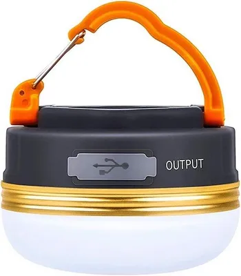 Zdjęcie produktu dla Lampa kempingowa LED z mocowaniem magnetycznym – 4 tryby jasności do aktywności na świeżym powietrzu